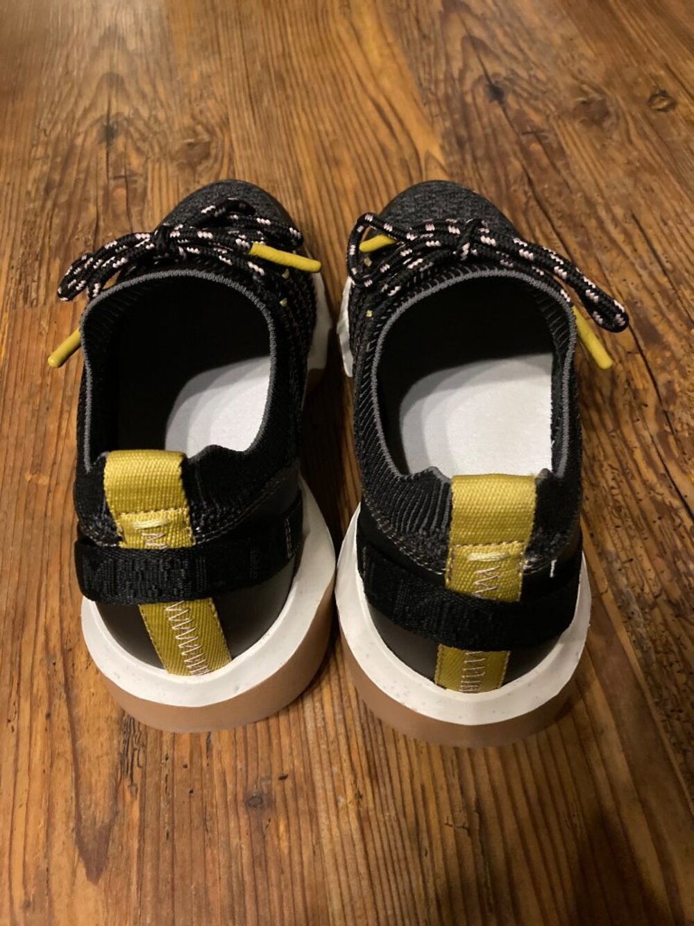 Madewell Field Knit Sneakers Black Granite Multi Women’s 8 US Men 6.5 Brand New - Picture 3 of 8